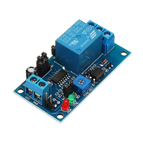 DHRUVPRO DC 12V Module Normal Open Time Delay Timing Relay Control ...