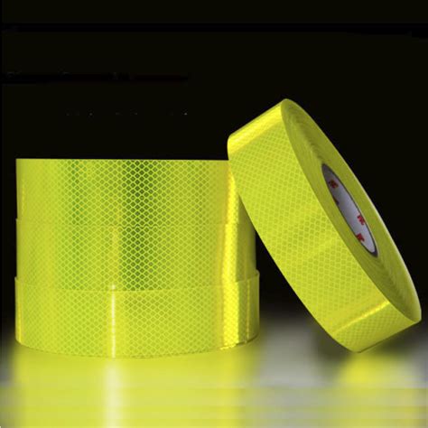 CINTA REFLECTIVA ADHESIVA 2 INCHES X 150FT YELLOW / GREEN MARCA 3M - 161832 - Equipos de ...