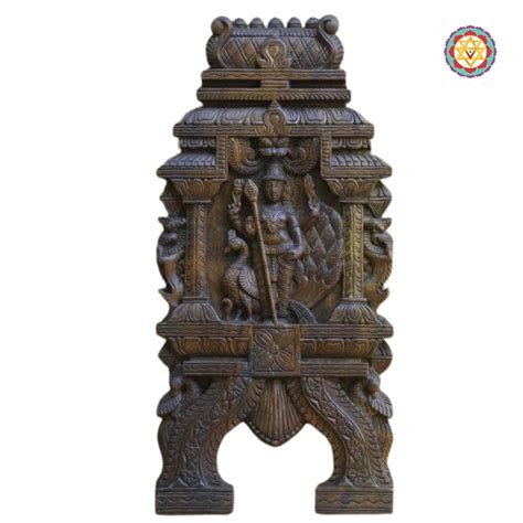 Murugan Kavadi Wall Panel 24/36in – Pretty Homes India