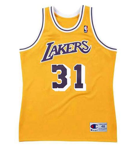 KURT RAMBIS Los Angeles Lakers 1987 Home Throwback NBA Basketball ...