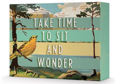 Buy Madison Park Canvas Wall Art, 8" x 6", Sit & Wonder Online at Low ...