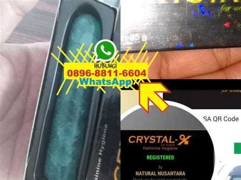 cara pakai crystal x