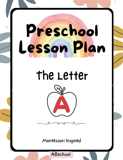 Buy Letter A Lesson Plan Online in India - Etsy
