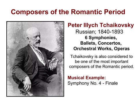 Composers of the Romantic Period | PPT