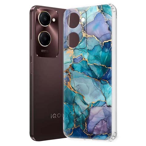 Fashionury Silicone Designer Case for iQOO Z9 Lite 5G Back Cover for ...