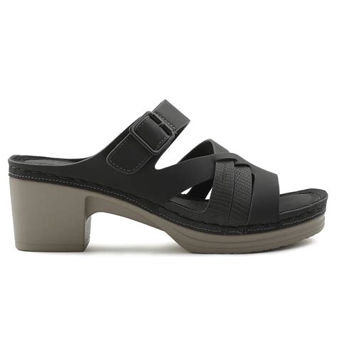 Buy Healers Grey Block Heel Sandal For Women ZQ-FD-53 By Liberty