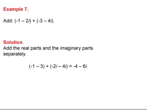 Image result for Adding and Subtracting Complex Numbers
