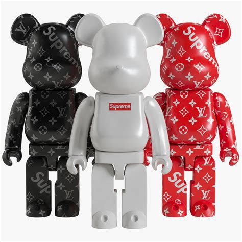 Bearbrick Supreme Set Model 3D - TurboSquid 1700078