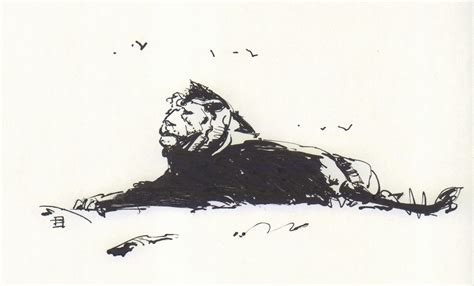Jeff Catherine Jones, Lion in repose, in artless artmore's Jeffrey ...