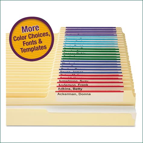 Free Hanging File Folder Labels at Charles Casale blog