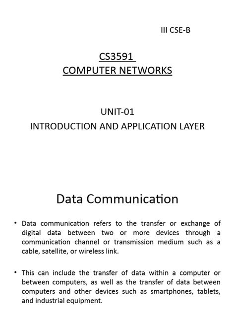 Computer Networks Unit 1 的图像结果