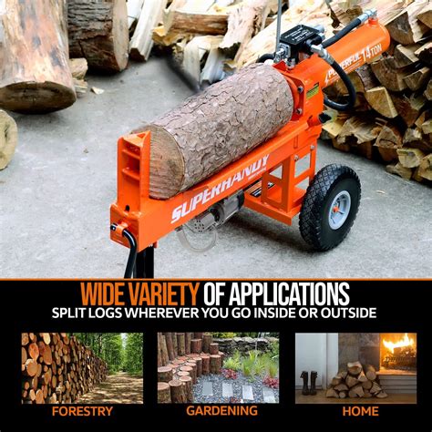 SuperHandy Log Splitter 14-Ton 2.5eHP 15 Amp Corded India | Ubuy