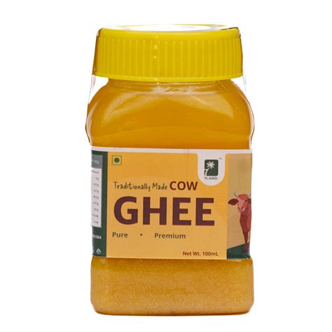 7LAND Cow Ghee | Pure, Natural & Healthy | Lab Tested (100ml) : Amazon ...