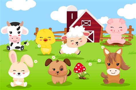 Pictures Of Farm Animals Clipart
