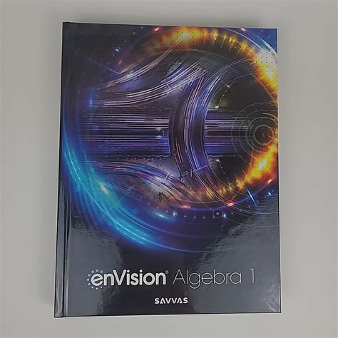 Pearson Algebra 1 Textbook EnVision Algebra 1 Student Edition Common