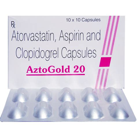 Buy AztoGold 20 Capsule online | Uses, Side Effects, Price and ...