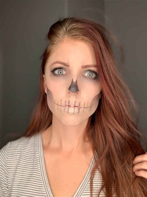 An Easy Skeleton Makeup Tutorial With Real Makeup (VIDEO) - I Spy Fabulous