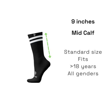 Pro Crew - Black Compression Socks