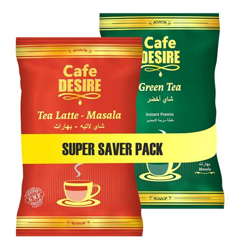Cafe DESIRE I DRINK SUCCESS Masala Tea Latte Unsweetened Premix 500g ...