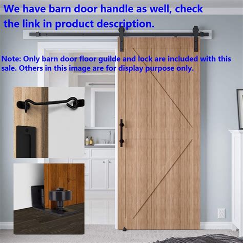 2X Sliding Barn Door Floor Guide Barn Door Guide Lock Barn Door Floor ...