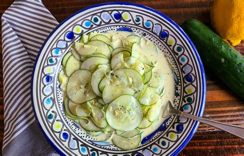 Creamy Italian Cucumber Salad - SO EASY | Salt Sugar Spice