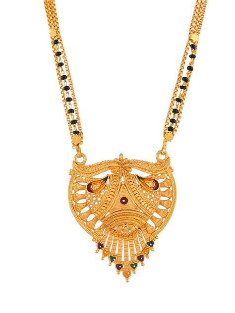 Buy Gold Plated Bani Mangalsutra for Women Online at Silvermerc ...