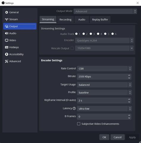 Best Stream Encoder OBS 的图像结果