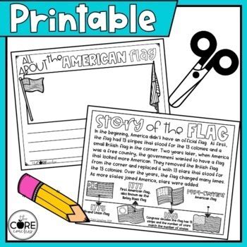 American Flag Lesson Plans - US Flag Activities - American Symbols