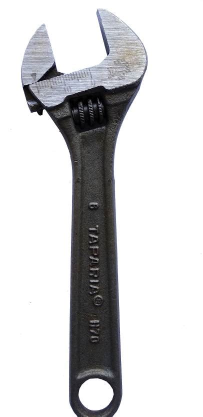 TAPARIA 1170-6N 150MM ADJUSTABLE SPANNER 1170-6N 150MM 6 INCH ...