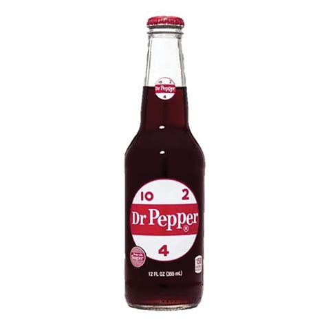 Dr Pepper - Nostalgic Bottle Soda w/ Cane Sugar (12oz) – Uncle Joe's Candy