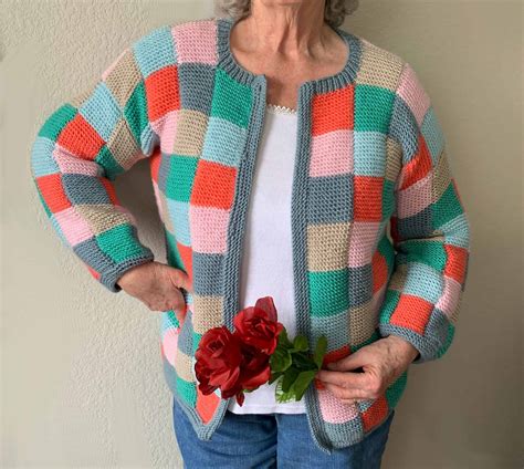 Color Block Leftover Yarn Sweater — Frugal Knitting Haus