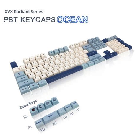 113 Ocean Japanese Dye Sub PBT Keycaps Set MDA India | Ubuy