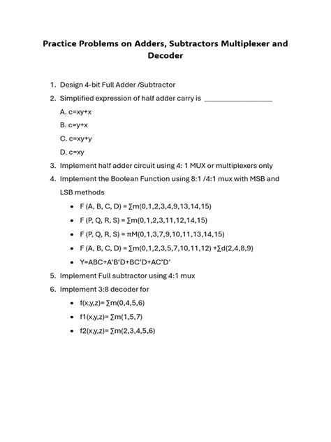 Image result for Multiplexer Problems