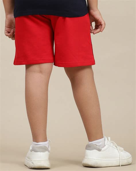 Spiderman Printed Regular Fit Shorts For Boys – Kidsville