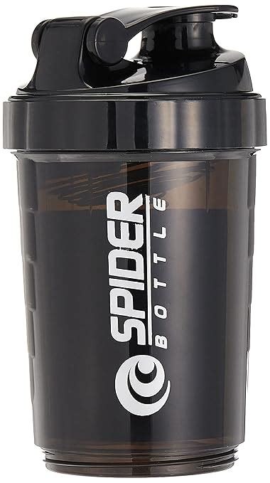 Spider Bottle Water Bottle Protein Shaker 500Ml With Storage Containers ...