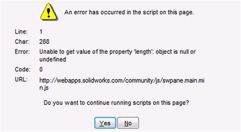 Image result for SolidWorks Script Error