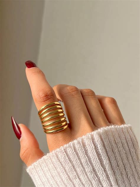Cuff Statement Ring – Jewelsmars