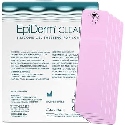 Biodermis Epiderm Silicone Gel Scar Strips - Premium-Grade India | Ubuy