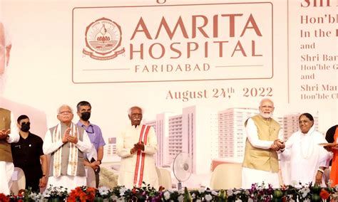 Amrita Hospital, Asia's biggest hospital in Faridabad, Haryana unveiled by PM Modi