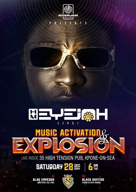 ACTIVATION & EXPLOSION, 35 HIghtension PUB, Tema, 28 December 2024 ...