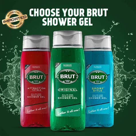 Buy BRUT ORIGINALALL - IN- ONE HAIR & BODY SHOWER GEL - 500ML Online ...