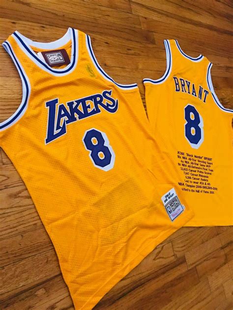 KOBE BRYANT LAKERS JERSEY YELLOW #8 | #2952135978