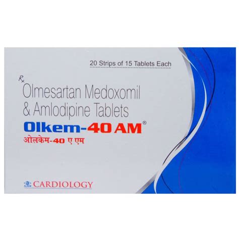 Olkem-40 AM Tablet | Uses, Side Effects, Price | Apollo Pharmacy