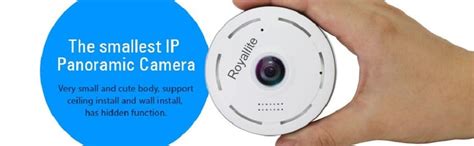 Buy Royallite 1.3MP Wireless Fisheye Vision 360° Panoramic IP CCTV ...