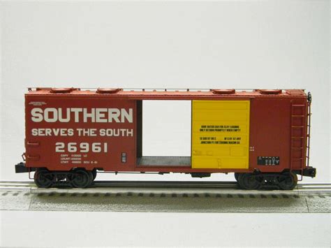 LIONEL SOUTHERN ROOF HATCH BOXCAR #26961 O GAUGE railroad box car ...