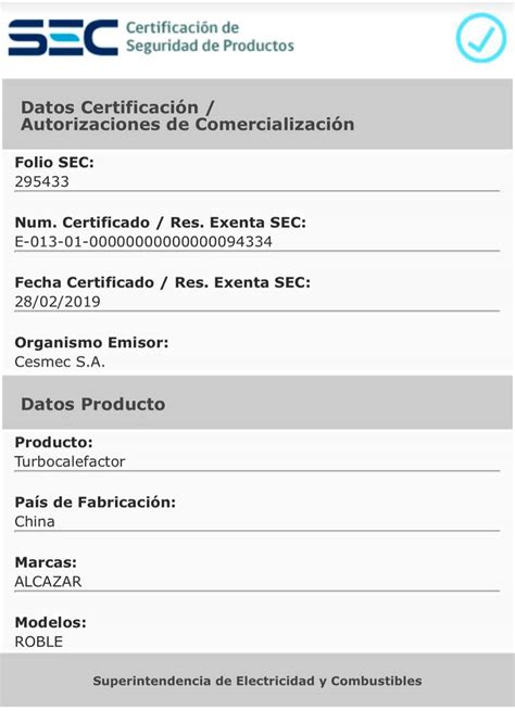 ¿Cómo funciona el Sello SEC para estufas y calefactores? - La Tercera