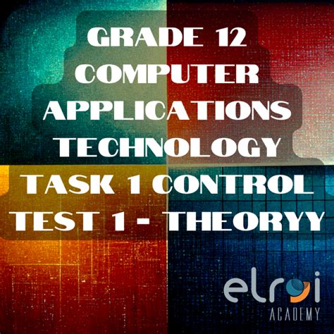Computer Application Technology Grade 12 Database 的图像结果
