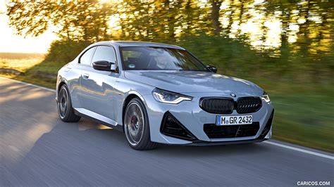 2022 BMW M240i Coupe xDrive (Color: Brooklyn Grey) | Front Three-Quarter