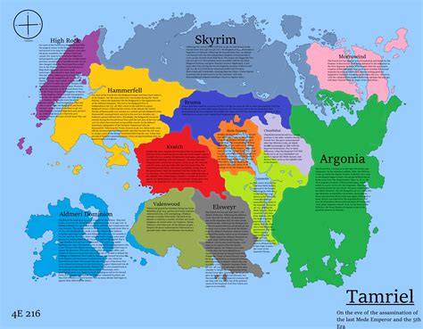 My Post Skyrim Tamriel Map: Special Edition! : r/ElderScrolls