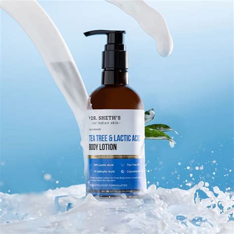Tea Tree & Lactic Acid Body Lotion - 200ml – Dr Sheth's